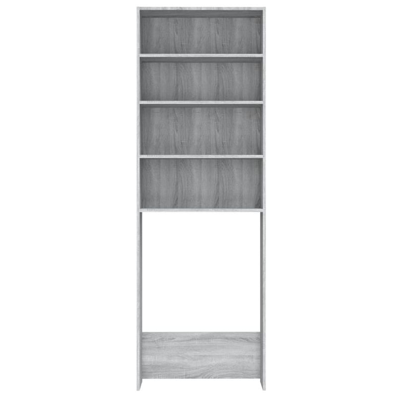 Casa si Gradina - Mobilier - Dulapuri si sifoniere - Dulapuri - Dulap masina de spalat, gri sonoma, 64x24x190 cm - Infinity.ro