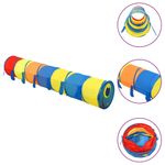 Jucarii, Copii si Bebe - Jucarii si jocuri - Jucarii de exterior - Spatii de joaca si accesorii - Tunel de joaca pentru copii, multicolor, 245 cm, poliester - Infinity.ro