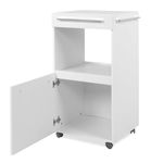 Casa si Gradina/Mobilier/Comode si corpuri/Comode - Finori Dulap de depozitare rulant Palma 35A, alb - Infinity.ro