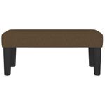 Casa si Gradina - Mobilier - Canapele si coltare - Banchete - Banca, maro inchis, 70x30x30 cm, textil - Infinity.ro