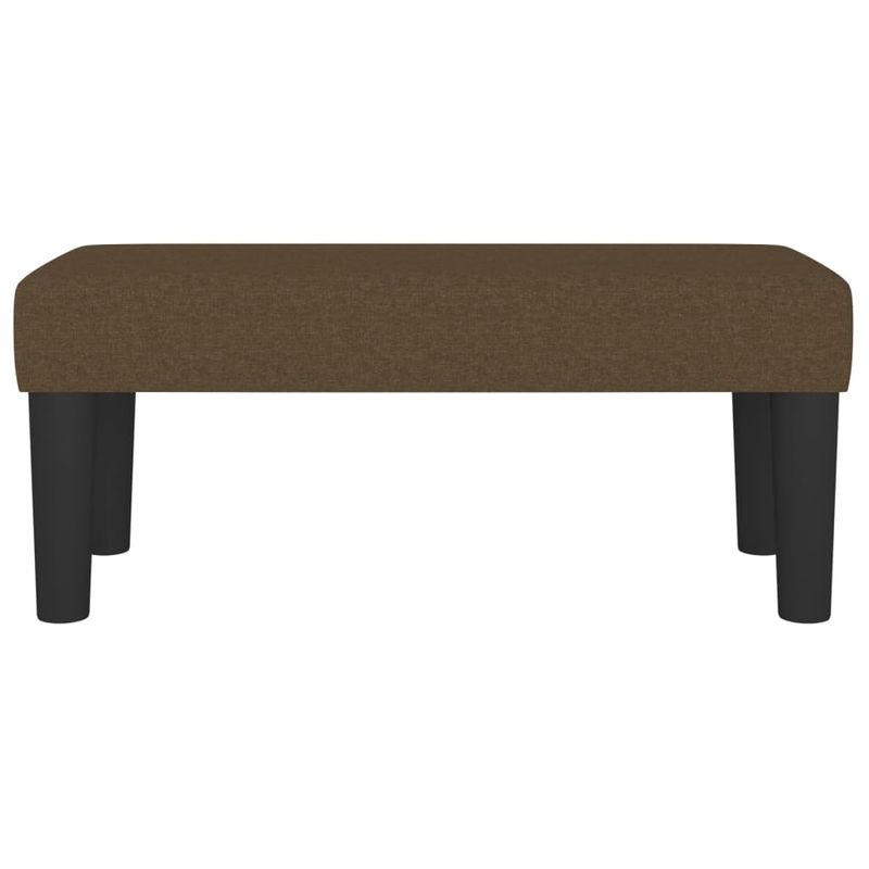 Casa si Gradina - Mobilier - Canapele si coltare - Banchete - Banca, maro inchis, 70x30x30 cm, textil - Infinity.ro