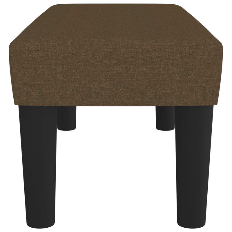 Casa si Gradina - Mobilier - Canapele si coltare - Banchete - Banca, maro inchis, 70x30x30 cm, textil - Infinity.ro