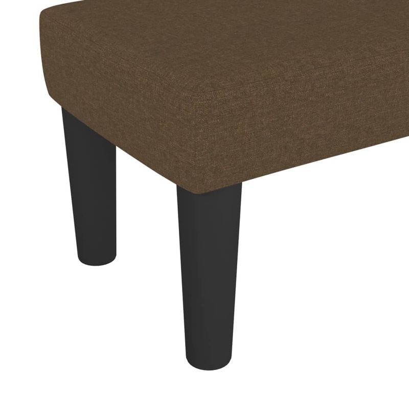 Casa si Gradina - Mobilier - Canapele si coltare - Banchete - Banca, maro inchis, 70x30x30 cm, textil - Infinity.ro