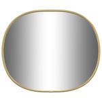 Casa si Gradina - Decoratiuni - Oglinzi - Oglinda de perete, auriu, 30x25 cm - Infinity.ro