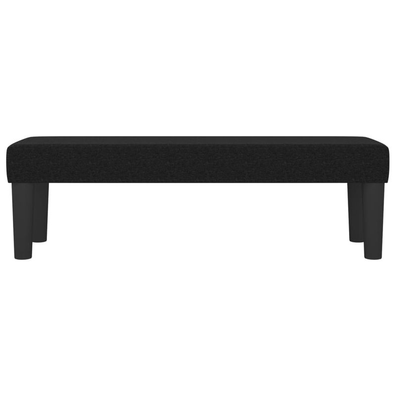 Casa si Gradina - Mobilier - Canapele si coltare - Banchete - Banca, negru, 100x30x30 cm, textil - Infinity.ro