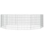 Petshop - Accesorii petshop - Culcusuri si custi - Custi interior si exterior - Cusca pentru iepuri, 12 panouri, 54x60 cm, fier galvanizat - Infinity.ro