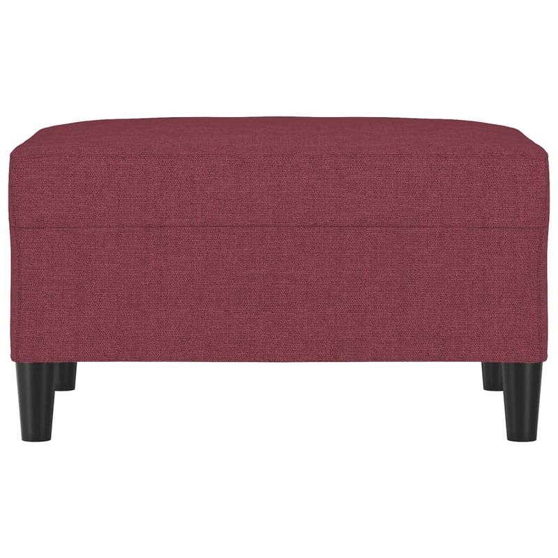Casa si Gradina - Mobilier - Scaune si fotolii - Tabureti - Taburet, rosu vin, 70x55x41 cm, material textil - Infinity.ro