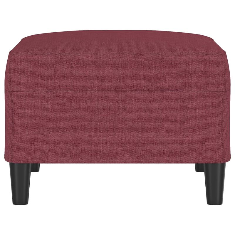 Casa si Gradina - Mobilier - Scaune si fotolii - Tabureti - Taburet, rosu vin, 70x55x41 cm, material textil - Infinity.ro
