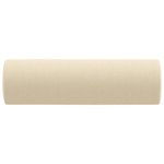 Casa si Gradina - Textile si covoare - Perne si pilote - Perne decorative - Perne decorative, 2 buc., crem, Ø15x50 cm, textil - Infinity.ro