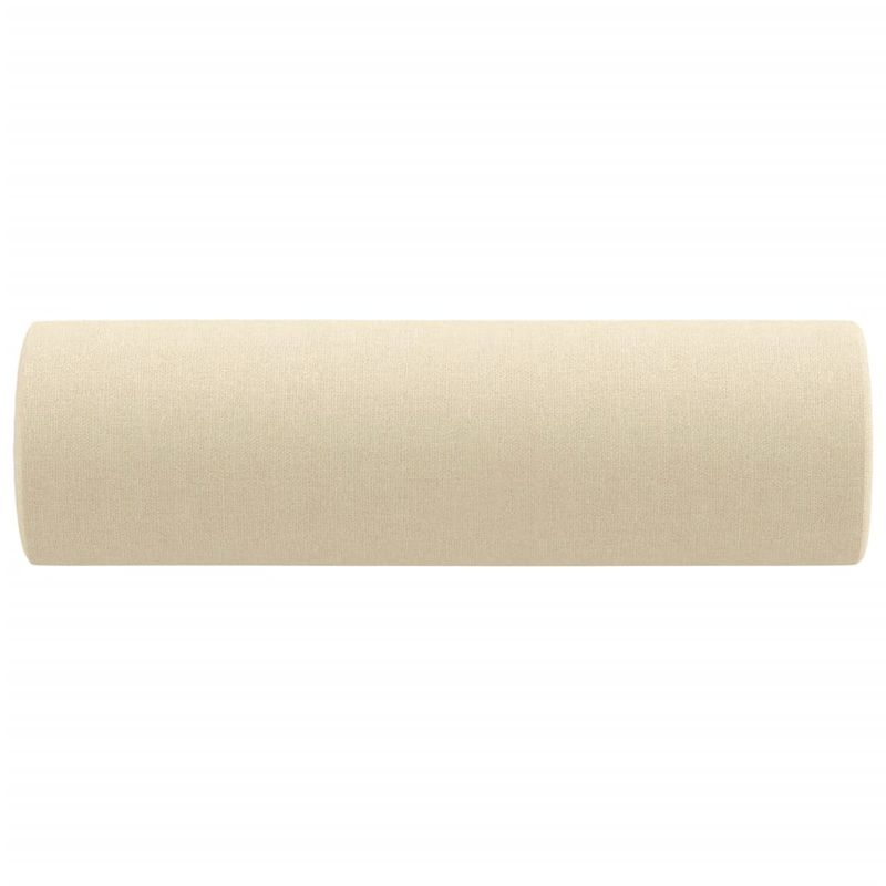 Casa si Gradina - Textile si covoare - Perne si pilote - Perne decorative - Perne decorative, 2 buc., crem, Ø15x50 cm, textil - Infinity.ro