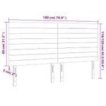 Casa si Gradina - Mobilier - Paturi si accesorii - Accesorii paturi - Tablii de pat, 4 buc, gri inchis, 90x5x78/88 cm, catifea - Infinity.ro