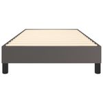 Casa si Gradina - Mobilier - Paturi si accesorii - Paturi - Cadru de pat, gri, 90x200 cm, piele ecologica - Infinity.ro
