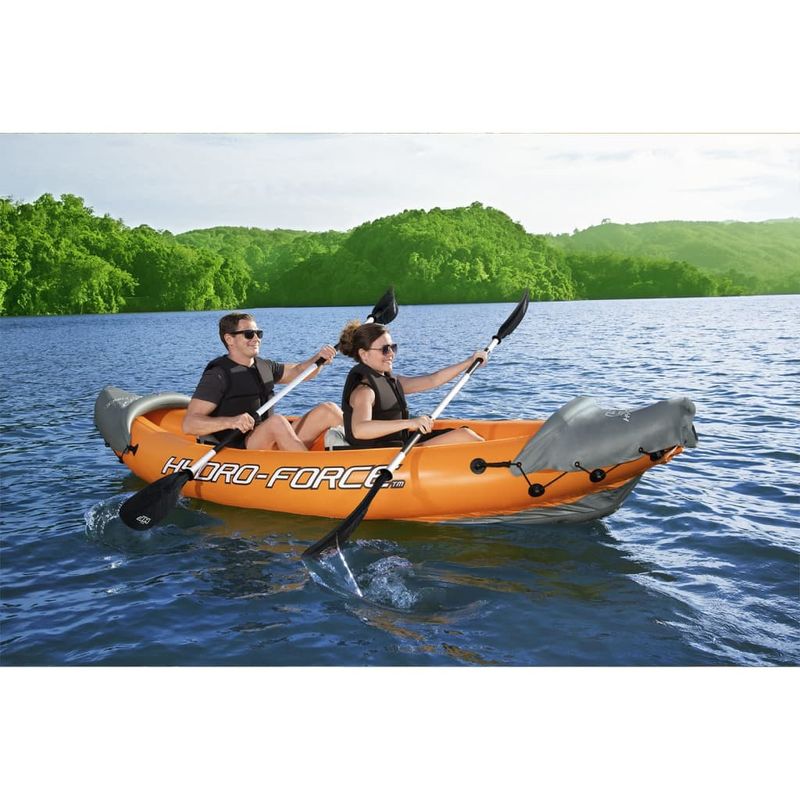 Sport si Outdoor - Sporturi acvatice - Rafting, caiac si canoe - Bestway Set de caiac gonflabil Hydro-Force Rapid, 2 persoane - Infinity.ro