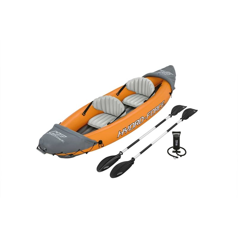 Sport si Outdoor - Sporturi acvatice - Rafting, caiac si canoe - Bestway Set de caiac gonflabil Hydro-Force Rapid, 2 persoane - Infinity.ro