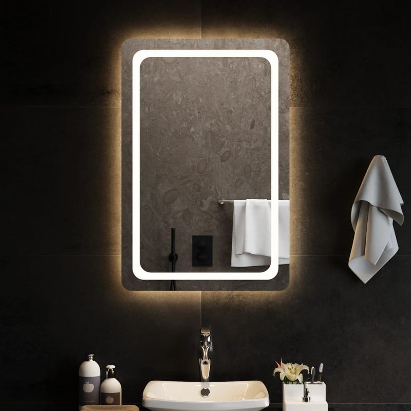 Casa si Gradina - Decoratiuni - Oglinzi - Oglinda de baie cu LED, 60x90 cm - Infinity.ro