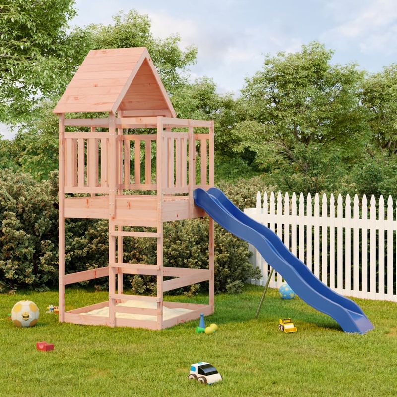 Jucarii, Copii si Bebe - Jucarii si jocuri - Jucarii de exterior - Spatii de joaca si accesorii - Set de joaca pentru exterior, lemn masiv de douglas - Infinity.ro