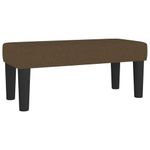 Casa si Gradina - Mobilier - Paturi si accesorii - Paturi - Pat box spring cu saltea, maro inchis, 90x200 cm, textil - Infinity.ro
