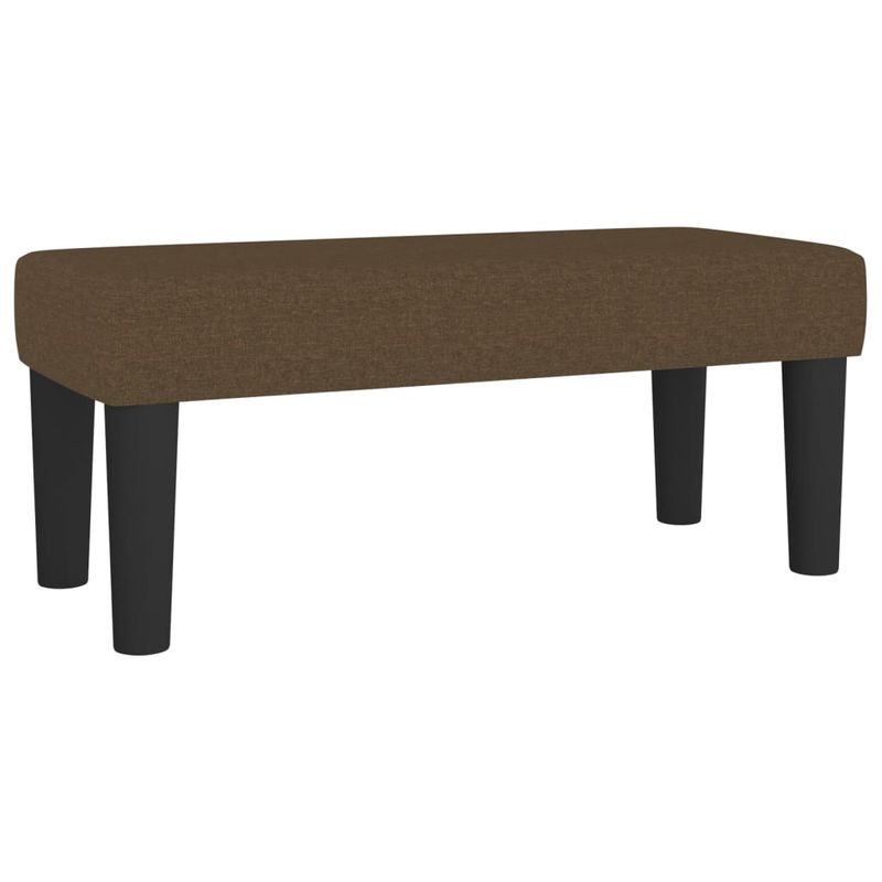 Casa si Gradina - Mobilier - Paturi si accesorii - Paturi - Pat box spring cu saltea, maro inchis, 90x200 cm, textil - Infinity.ro