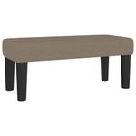 Casa si Gradina - Mobilier - Paturi si accesorii - Paturi - Pat box spring cu saltea, gri taupe, 120x200 cm, textil - Infinity.ro