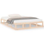 Casa si Gradina - Mobilier - Paturi si accesorii - Paturi - Cadru de pat, 200x200 cm, lemn masiv - Infinity.ro