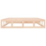 Casa si Gradina - Mobilier - Paturi si accesorii - Paturi - Cadru de pat, 200x200 cm, lemn masiv - Infinity.ro