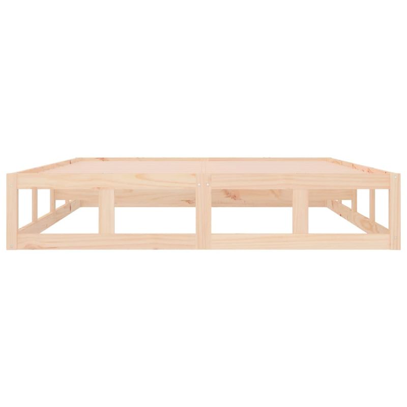 Casa si Gradina - Mobilier - Paturi si accesorii - Paturi - Cadru de pat, 200x200 cm, lemn masiv - Infinity.ro
