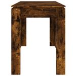 Casa si Gradina - Mobilier - Mese si birouri - Mese bucatarie si dining - Masa de bucatarie, stejar fumuriu, 120x60x76 cm, lemn prelucrat - Infinity.ro