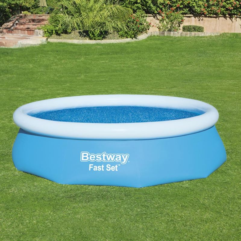 Casa si Gradina - Constructii - Scari si accesorii interioare - Alte accesorii pentru piscine - Bestway Prelata solara de piscina Flowclear, 305 cm - Infinity.ro