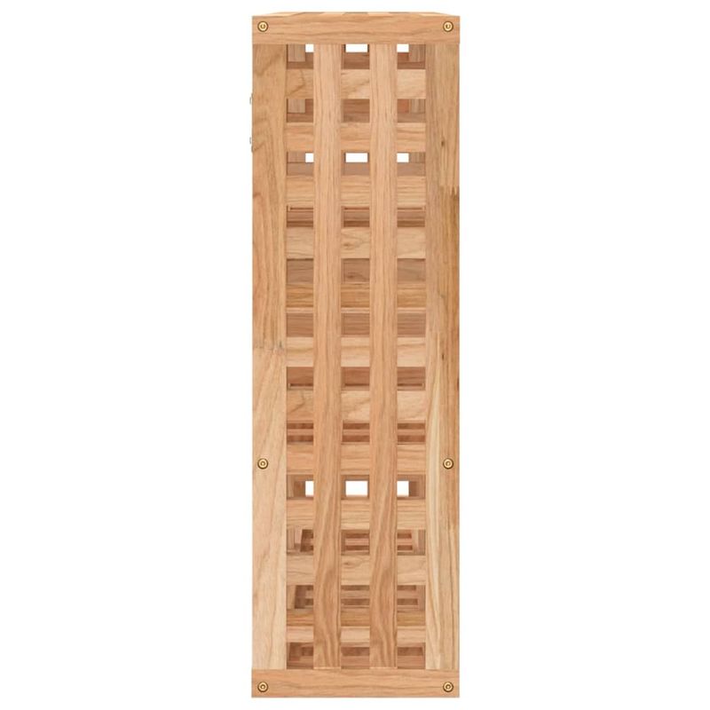 Casa si Gradina - Mobilier - Biblioteci si rafturi - Rafturi - Dulap de perete, 49x15x49 cm, lemn masiv de nuc - Infinity.ro