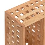Casa si Gradina - Mobilier - Biblioteci si rafturi - Rafturi - Dulap de perete, 49x15x49 cm, lemn masiv de nuc - Infinity.ro