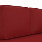Casa si Gradina - Mobilier - Canapele si coltare - Coltare - Coltar cu perne si suport, rosu vin, piele artificiala - Infinity.ro
