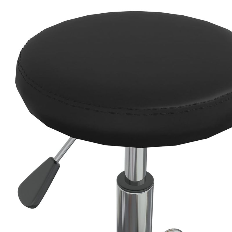Casa si Gradina - Mobilier - Scaune si fotolii - Scaune - Scaun de bucatarie, negru, piele ecologica - Infinity.ro