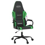 PC, gaming si accesorii - Gaming - Accesorii gaming - Scaune gaming - Scaun de jocuri, negru si verde, piele ecologica - Infinity.ro