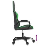 PC, gaming si accesorii - Gaming - Accesorii gaming - Scaune gaming - Scaun de jocuri, negru si verde, piele ecologica - Infinity.ro