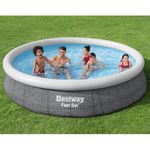Casa si Gradina - Gradina si terasa - Piscine si accesorii - Piscine - Bestway Set de piscina rotunda, 366x76 cm - Infinity.ro