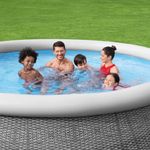Casa si Gradina - Gradina si terasa - Piscine si accesorii - Piscine - Bestway Set de piscina rotunda, 366x76 cm - Infinity.ro