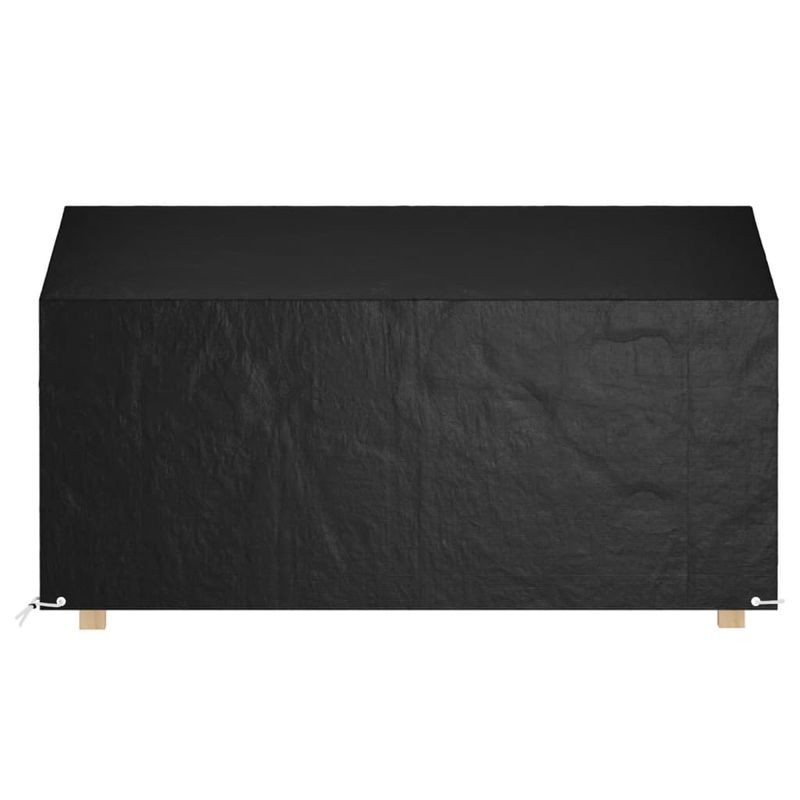 Casa si Gradina - Textile si covoare - Huse pentru mobilier - Huse banca gradina 2 buc 12 ocheti, 210x70x70/88 cm polietilena - Infinity.ro