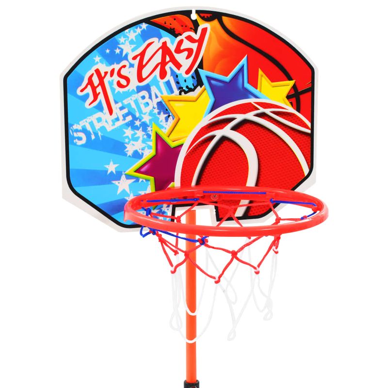 Sport si Outdoor - Sporturi de echipa - Baschet - Cosuri si panouri baschet - Set cu minge si cos de baschet pentru copii - Infinity.ro