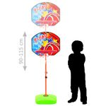 Sport si Outdoor - Sporturi de echipa - Baschet - Cosuri si panouri baschet - Set cu minge si cos de baschet pentru copii - Infinity.ro