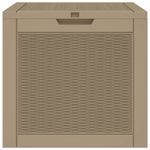 Casa si Gradina - Gradina si terasa - Mobilier exterior - Dulapuri si lazi depozitare exterior - Lada depozitare de gradina, maro, 55,5x43x53 cm, polipropilena - Infinity.ro