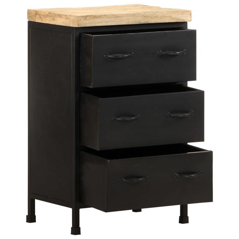 Casa si Gradina - Mobilier - Comode si corpuri - Comode - Servanta, 47x35x76 cm, lemn de mango nefinisat - Infinity.ro