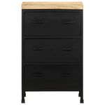 Casa si Gradina - Mobilier - Comode si corpuri - Comode - Servanta, 47x35x76 cm, lemn de mango nefinisat - Infinity.ro