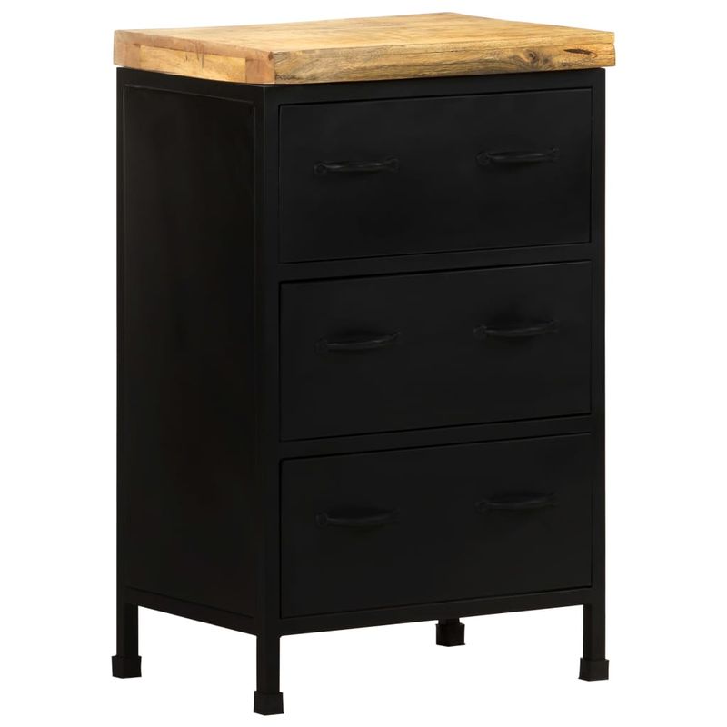 Casa si Gradina - Mobilier - Comode si corpuri - Comode - Servanta, 47x35x76 cm, lemn de mango nefinisat - Infinity.ro