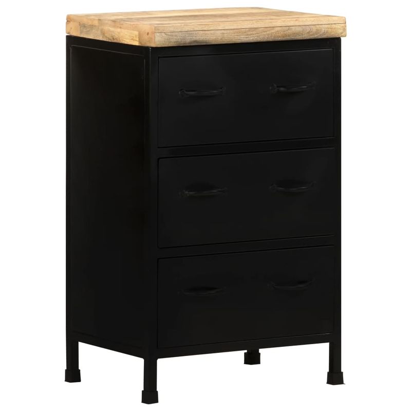 Casa si Gradina - Mobilier - Comode si corpuri - Comode - Servanta, 47x35x76 cm, lemn de mango nefinisat - Infinity.ro