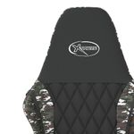 PC, gaming si accesorii - Gaming - Accesorii gaming - Scaune gaming - Scaun de jocuri, negru si camuflaj, piele ecologica - Infinity.ro