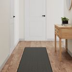 Casa si Gradina - Textile si covoare - Covoare - Covoare casa - Covor traversa aspect sisal, antracit, 50x150 cm - Infinity.ro