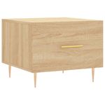 Casa si Gradina - Mobilier - Mese si birouri - Masute de cafea - Masuta de cafea, stejar sonoma, 50x50x40 cm, lemn prelucrat - Infinity.ro