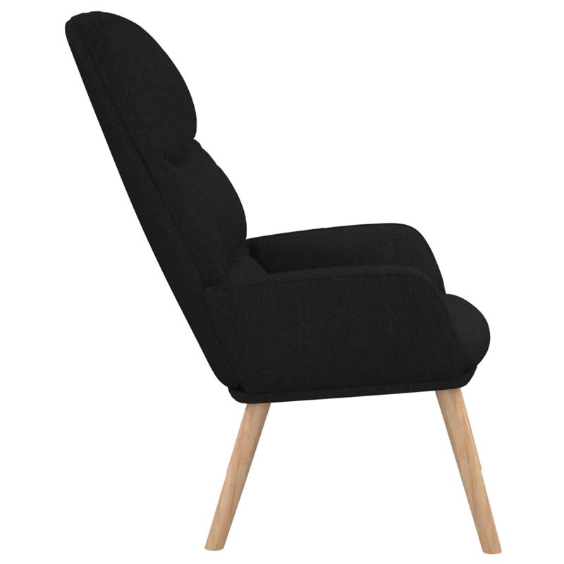 Casa si Gradina - Mobilier - Scaune si fotolii - Fotolii - Fotoliu de relaxare, negru, material textil - Infinity.ro