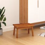 Casa si Gradina - Mobilier - Scaune si fotolii - Tabureti - Taburet cu 1 treapta, 38x26x22 cm, lemn masiv de acacia - Infinity.ro