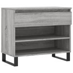 Casa si Gradina - Mobilier - Organizare si depozitare - Organizator incaltaminte - Pantofar, gri sonoma, 70x36x60 cm, lemn prelucrat - Infinity.ro